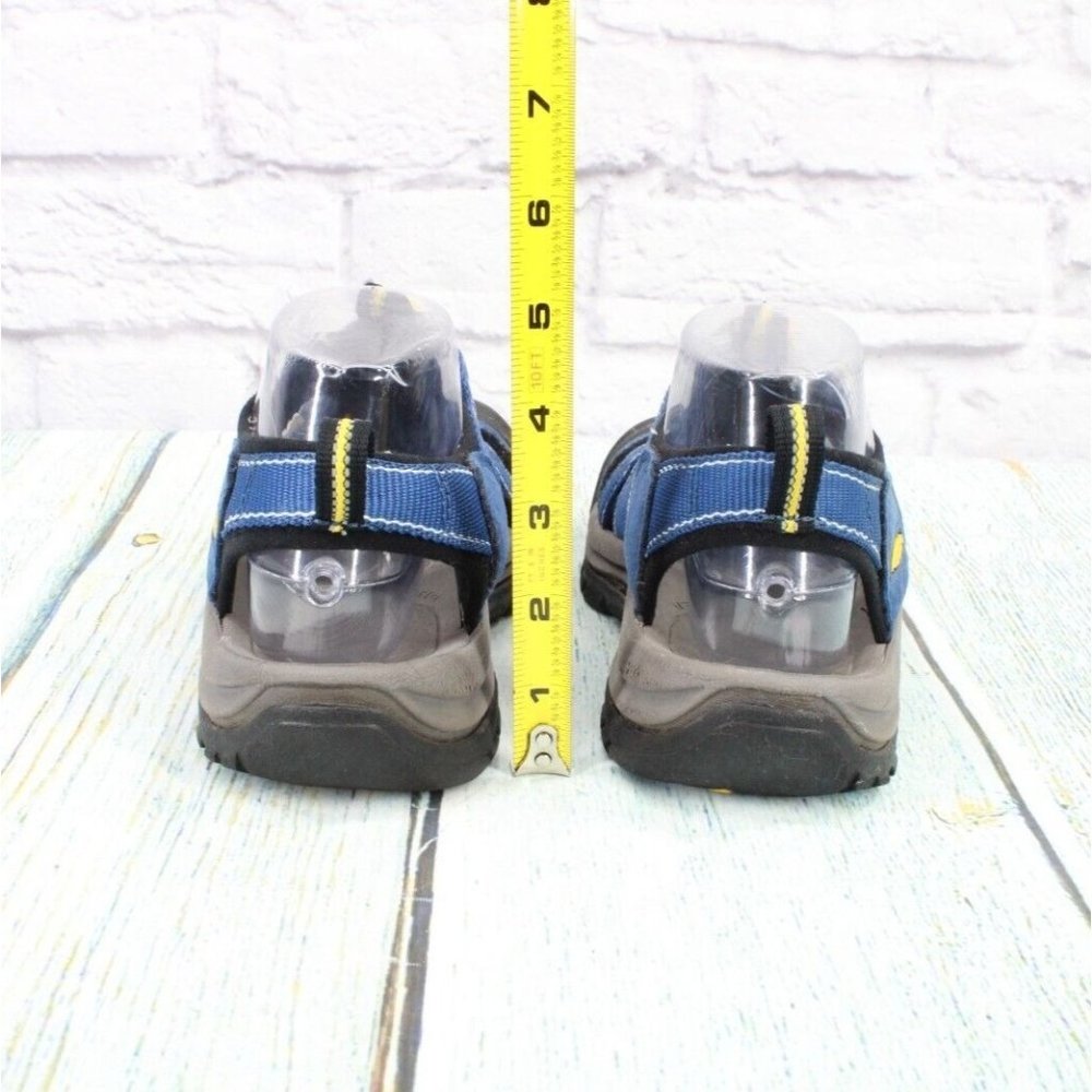 Keen Newport Blue Nylon Suede Bungee Waterproof Hiking Sandals Size US 6.5 - Picture 9 of 10